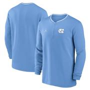 UNC Jordan Brand Dri-Fit Sideline Coach Half Zip Top